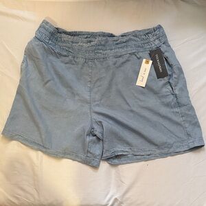 NWT Land N Sea XL Light Wash 100%   Lyocell Comfy Shorts for Women